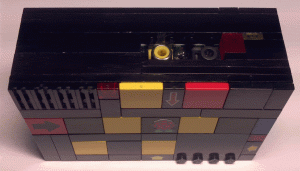 Raspberry Pi Lego Case Video outputs